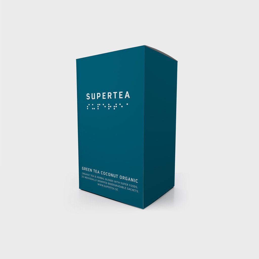 Supertea Green Tea Coconut Organic Tea