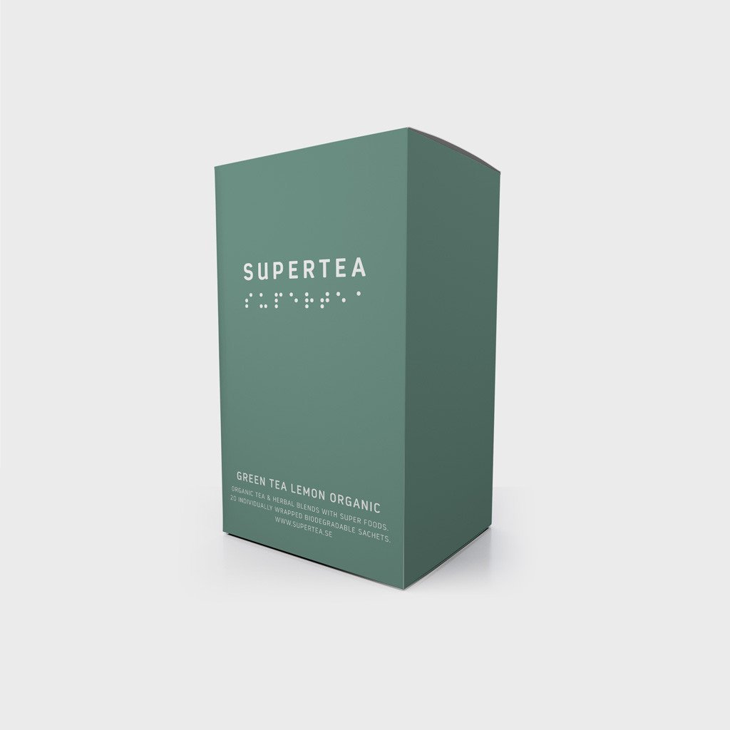 Supertea Green Tea Lemon Organic Tea