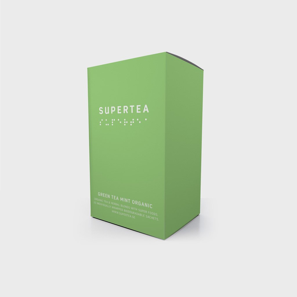 Supertea Green Tea Mint Organic Tea
