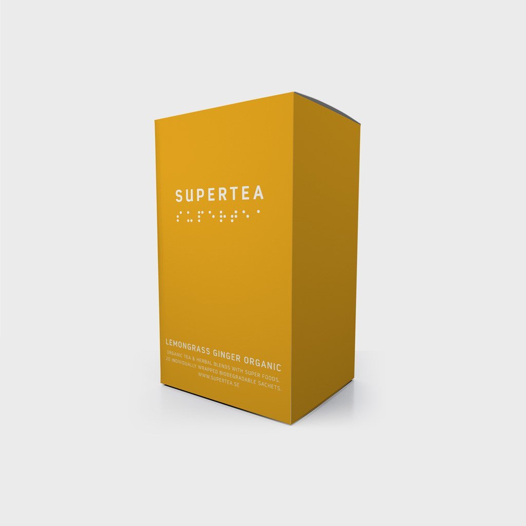 Supertea Lemongrass Ginger Organic Tea
